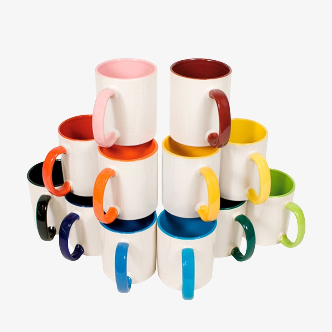 Keramiktasse TWO TONES & HANDLE 11 oz